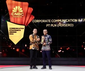 PLN Sabet Penghargaan CNBC Indonesia Communications Strategist Award 2024