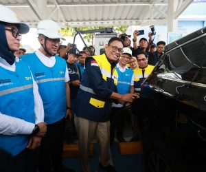 Puncak Arus Mudik, Kementerian ESDM dan PLN Cek Operasional SPKLU dalam Melayani Pemudik EV